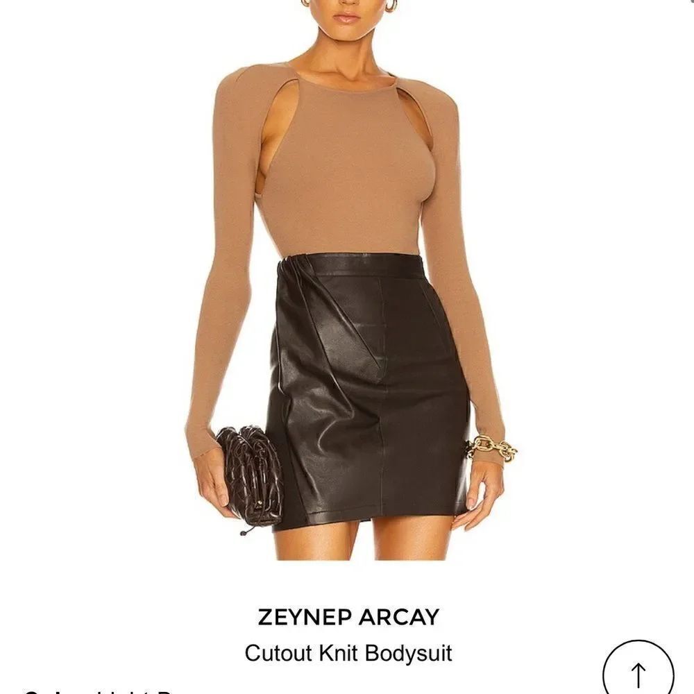 Zeynep Arcay Cutout Knit Bodysuit